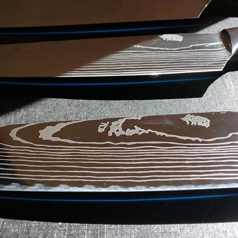 Nóż Szefa Kuchni Stal Nierdzewna Kuchenne Noże do Kości Krojenie Uniwersalny Santoku Tasak do Mięsa
