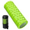 YUKOKOTI Foam Muscle Relaxation Grid Foam Stretching with Storage Bag Roller, Roller, Training, Fitness, Equipment, (Simple, Green)