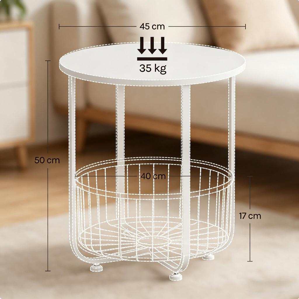 Round Coffee Table,Simple Design Side Table,Sofa Table,Side Table(only with side table)