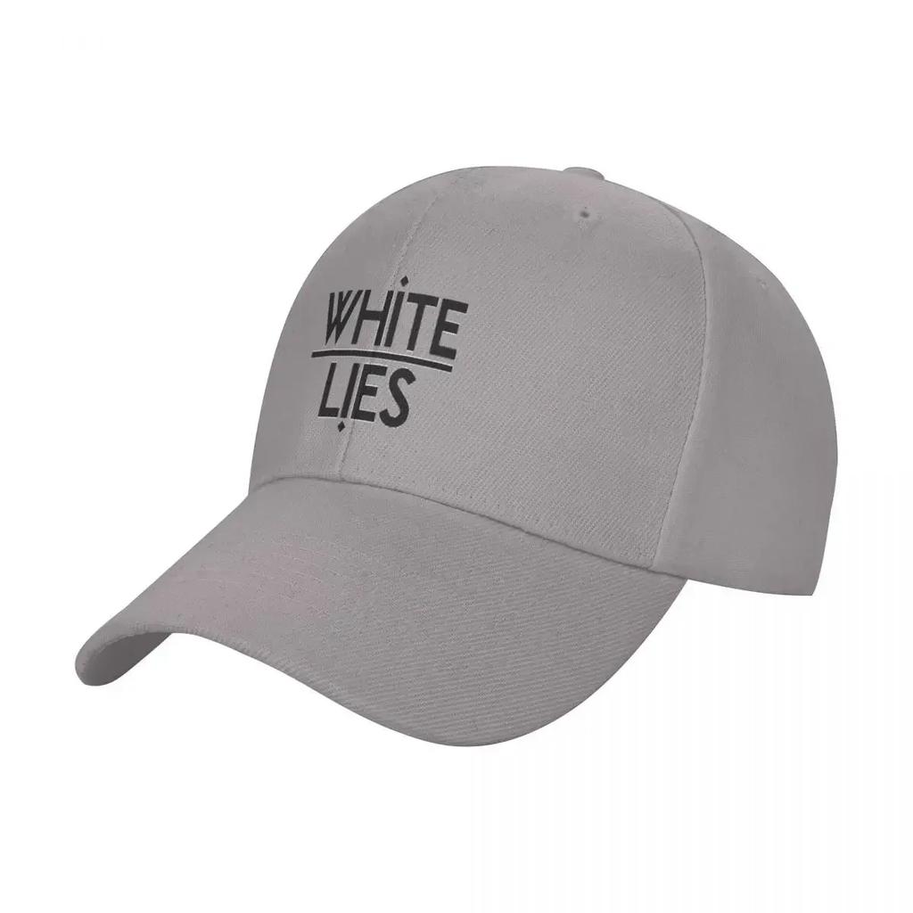 White Lies Quotes Baseball Cap Thermal Visor Sun Hat For Children Sunhat hard hat Women's Golf Wear Men's