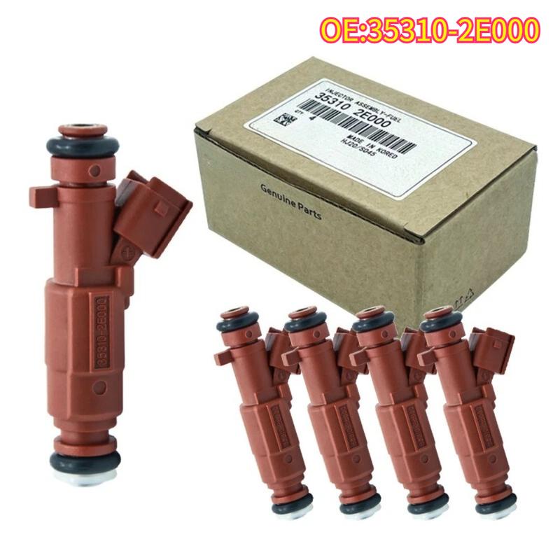 

High quality New For 1/4/5PCS 35310-2B000 Fuel Injectors Hyundai ACCENT ELANTRA i30 ix20 KIA CARENS CEED CERATO SOUL RIO VENGA 1Pcs