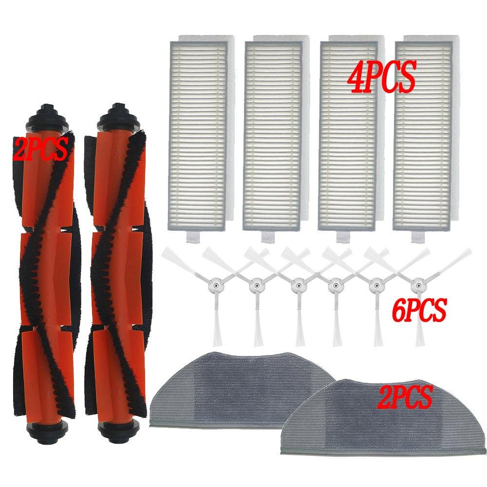 Ersatzbürstentuch HEPA-Filter für Xiaomi mijia G1 MJSTG1 Staubsauger Vleaners waschbares Reinigungstuch, spezielle Tuchteile