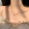 Wrapped Star Necklace Five-pointed Star Pendant Clavicle Chain Fairy Sweet Necklace Women's New Style