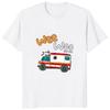 Wee Woo Ambulance Cartoon T-shirt
