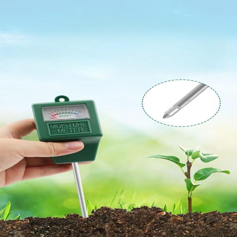 1Pc Single Needle Soil Moisture Meter, Flower Gardening Tester, Soil Moisture Meter, Square Head Soil Detector