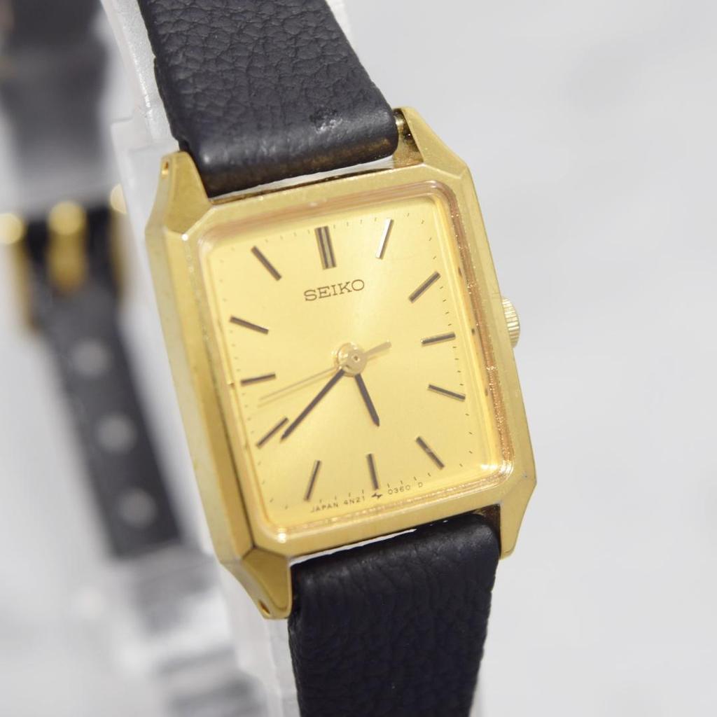 Used Excellent Condition, 1991 SEIKO Gold-plated Ladies' Watch, New Battery