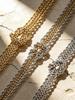 Personalized 18K Gold Electroplated Stainless Steel Knot Chain Bracelet: Modern Versatile European & American Hand Jewelry.