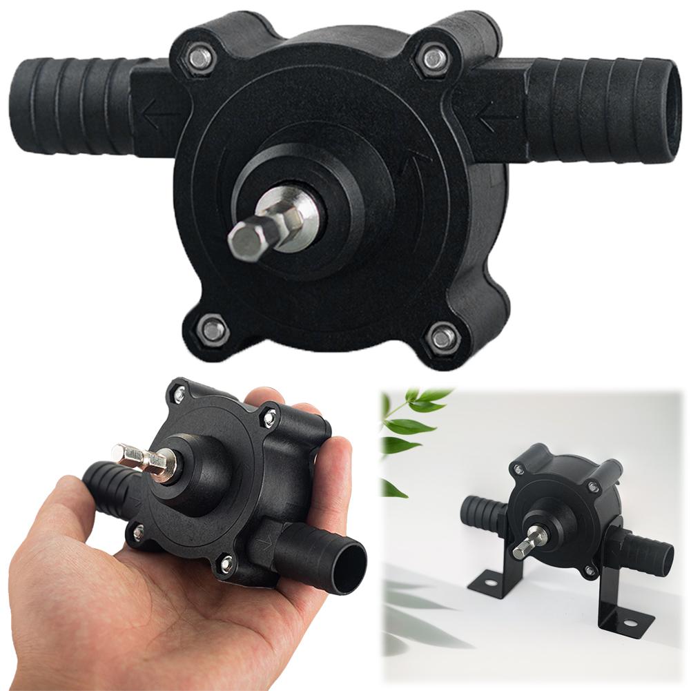Electric Drill Pump Portable Mini Hand Liquid Transfer Pump Self-priming DC Centrifugal Pump Home Garden Outdoor Tool