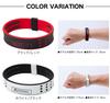 Phiten RAKUWA Bracelet S DUO 18cm White/Black