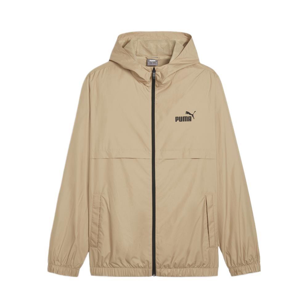 PUMA Essentials Solid Windbreaker Jacket  Beige  Men s 847484-83 M