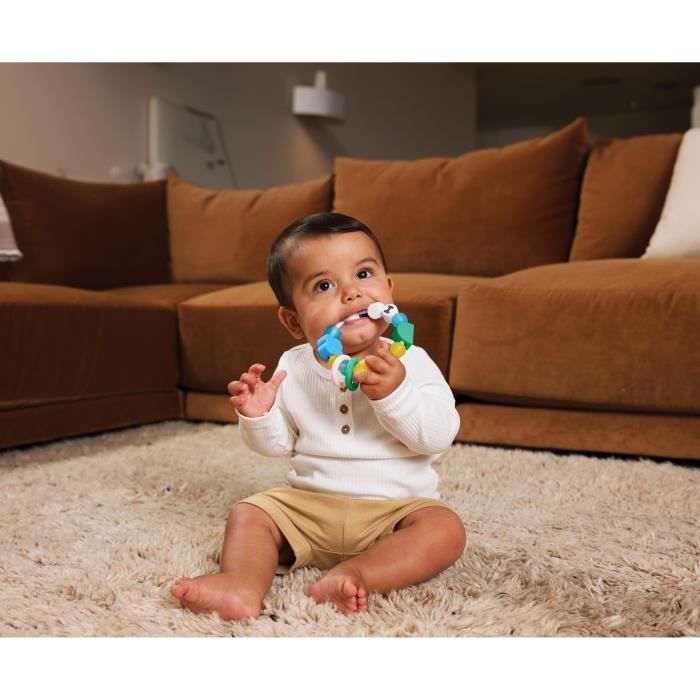 Bracelet de dentition de l'amitié - INFANTINO - 316773 - Silicone - "I love You" Je t'Aime