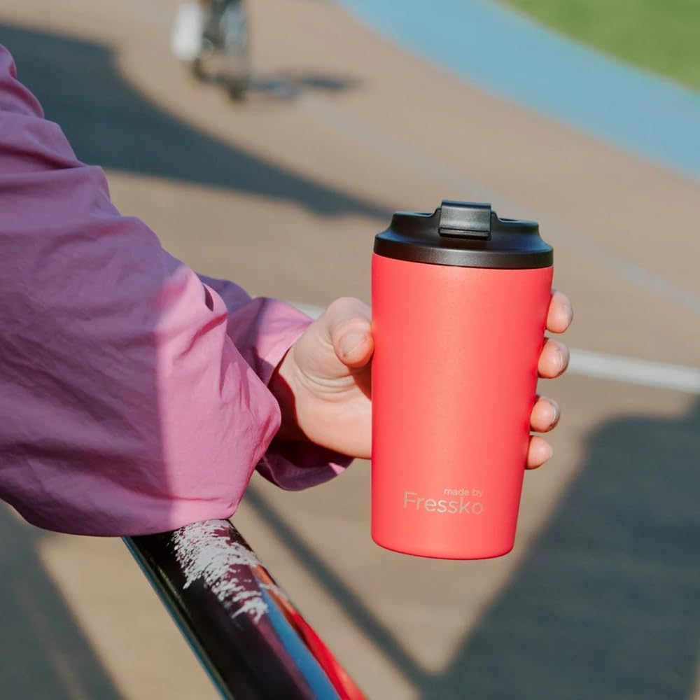 Made by Fressko Grande Airtight 475ml 16oz Tumbler, Coffee-Specific, Long-Lasting, High-Quality Design, / (Watermelon)