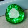 Natural Green Emerald Loose Gemstone 5.50 ct Pear Cut for Jewelry Making and Gem Collections
