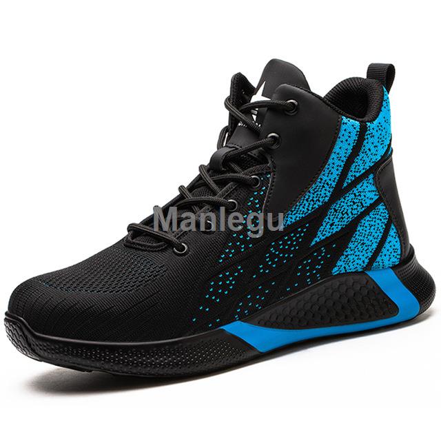 Work Boots Steel Toe Safety Shoes Men Women Work Shoes Sneakers Lightweight  Anti-Puncture Safety Shoes Men Indestructible Boots