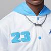 Jordan Jumpman Fashion Versatile Single-Breasted Jacket Kids jackets Off-White HQ7130-133