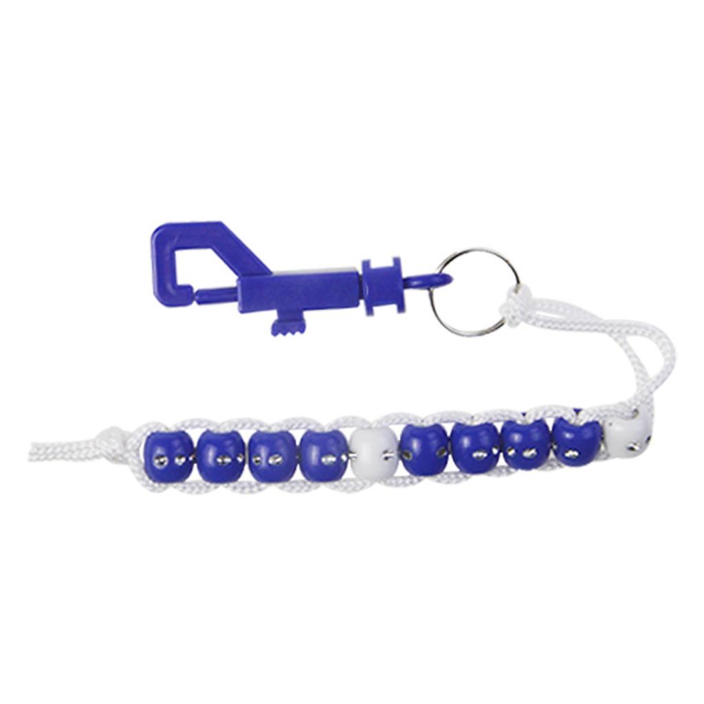 Golfs Beads Score Counter Golfs Stroke Score Count Keeper Putting Score Counter with Clip for Referee Caddy Golfers
