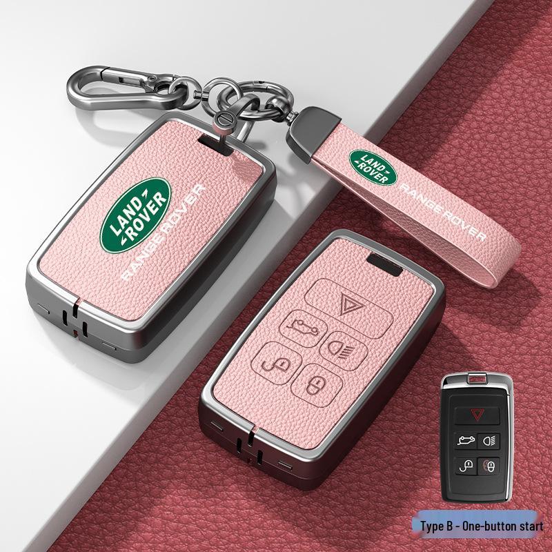 Land Rover Schlüsseltasche: Passend für neuen Range Rover Sport, neuen Defender, Discovery 5 - Schutzhülle für Autoschlüssel für Männer & Frauen