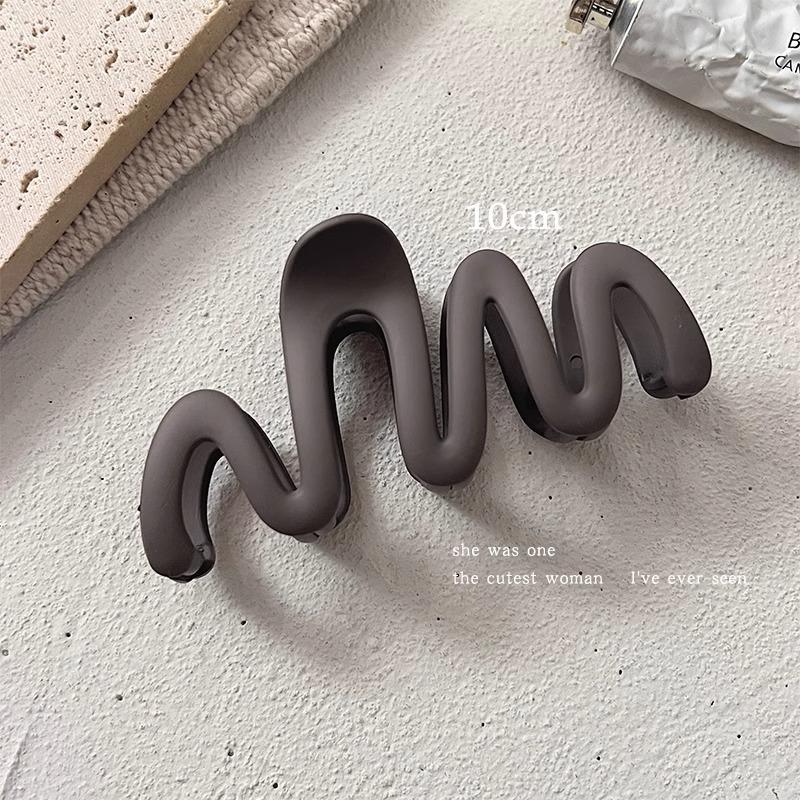 Exquisite Acrylic Claw Clip for Thick Hair - Large High-End Shark Hairpin