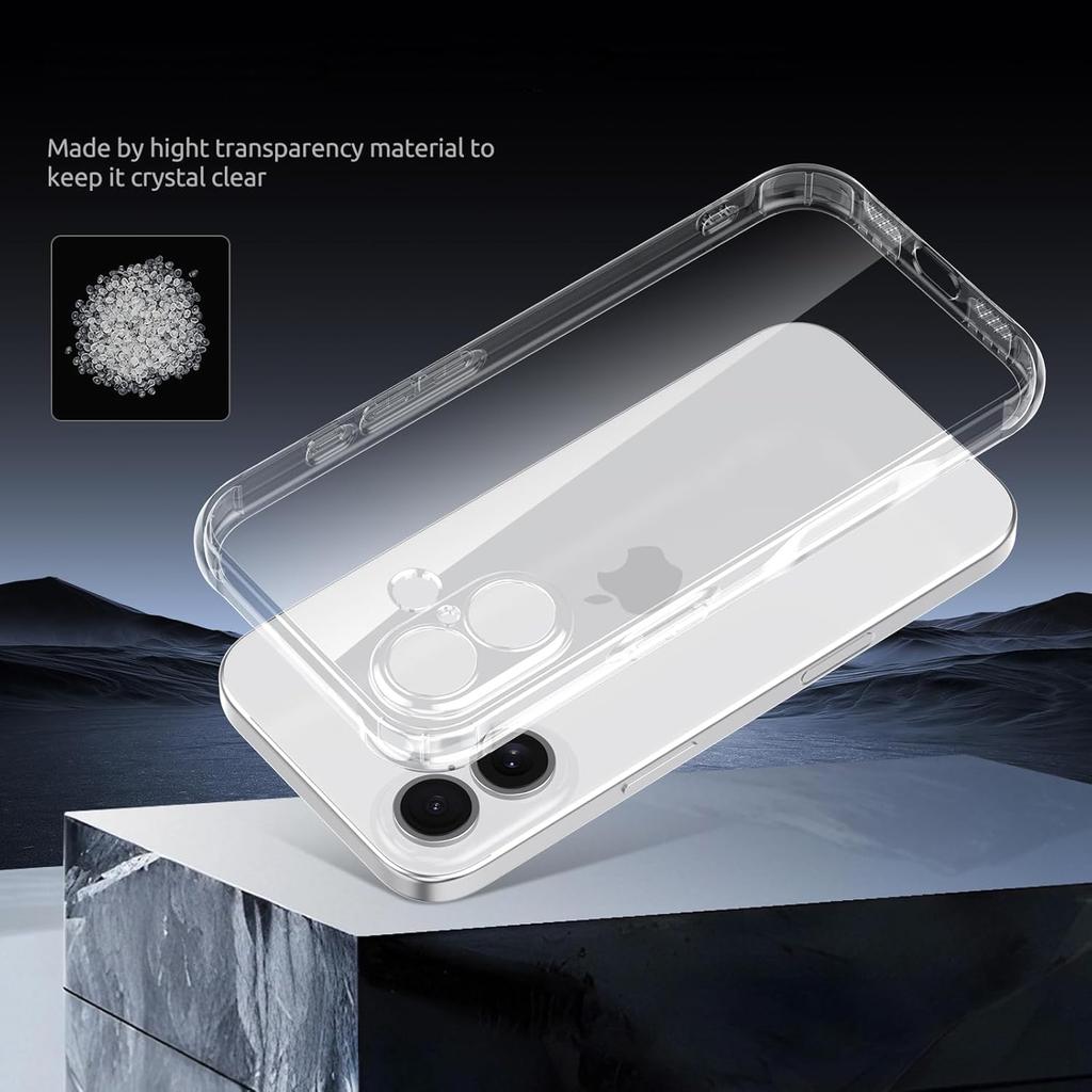 Camera Protection Case For iPhone 17 Pro Max Air 16E 16 Plus 15 14 13 Mini 12 11 X XS XR SE 2022 2020 8 iPhone17 iPhone16 16Plus Phone Cover Accessory