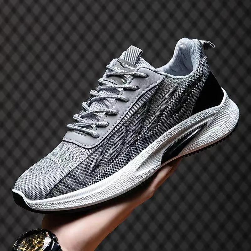 WTEMPO Velká velikost Lehká Šněrovací Sportovní Pánské Boty Prodyšné Všestranné Protiskluzové Odolné proti opotřebení Neformální tenisky