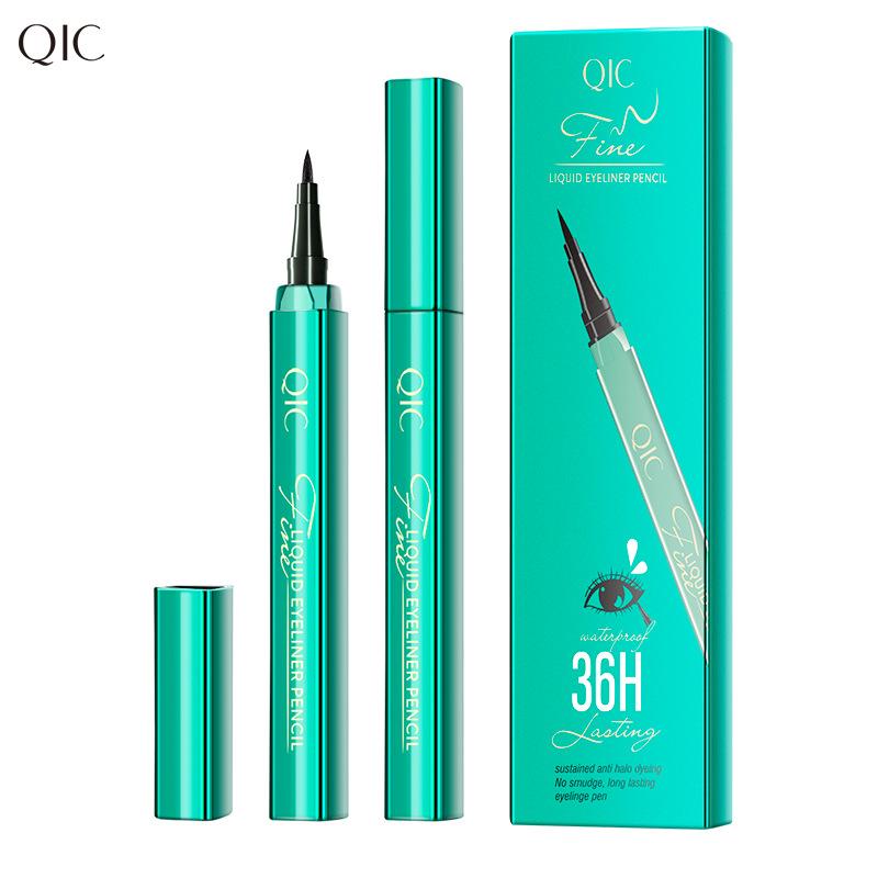 

QIC Изумрудно-зеленый карандаш для подводки глаз Водостойкий стойкий к поту стойкий макияж без размазывания 1g