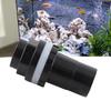 Black PVC 20mm Fish   Aquarium Upper Lower Water Pipe Fittings Connector Joint Accessories Parts