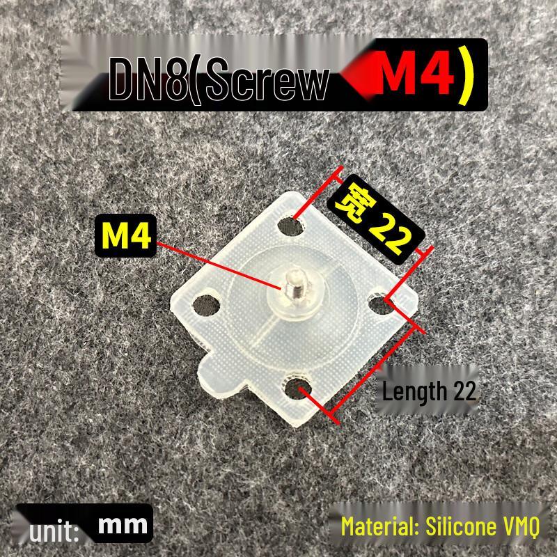 Youpin Womu High-Temperature Silicone Diaphragm Valve Gasket DN8 Screw M4