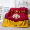 Galatasaray Customize Your Name Blanket Multipurpose Customizable Blanket Soft Cozy Great For Sofa Office Seaside Couch Ideal For All Seasons