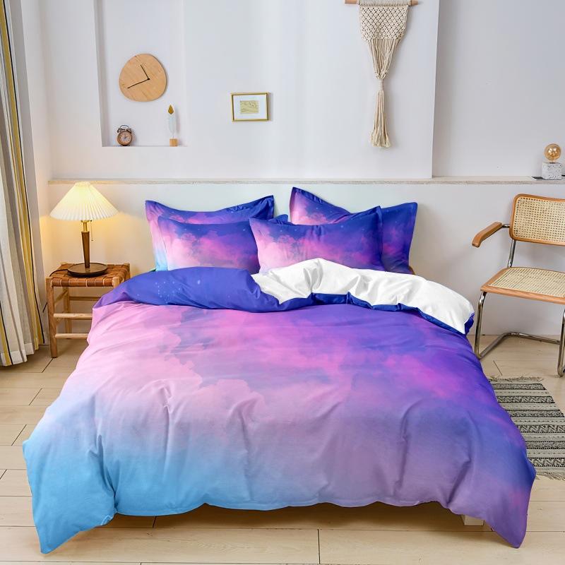 Fashion Technology Printing, 3D Digital Printing, Bedding, Duvet Covers, Pillowcases, Three-piece Sets