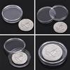 Cápsula Portamonedas para c/ Junta de Espuma Plástico para Moneda Medalla Colección de Monedas 10