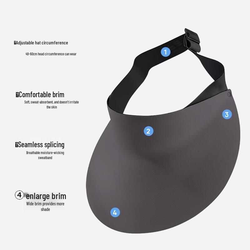 Summer Foldable Wide Brim Sun Visor