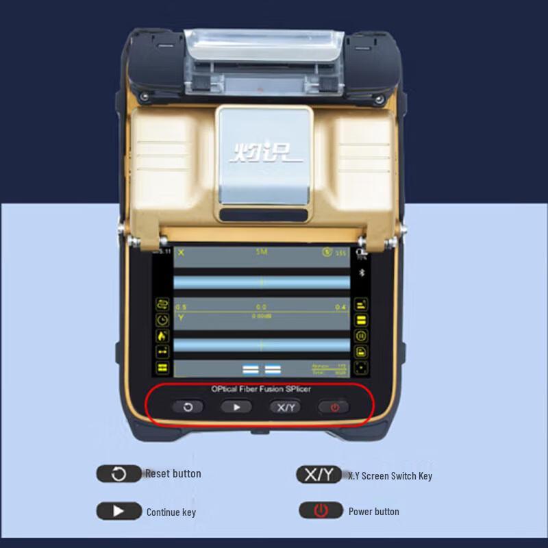 Zhuoshi AI-8C Automatic Fiber Optic Fusion Splicer