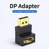 Professional 8K  90 Degree Adapter Converter Connector Male to Female Video for Laptop Monitor Projectors