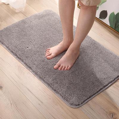 Alfombrilla de Baño Absorbente Felpudo para WC Alfombrilla Antideslizante para Suelo Alfombra para Entrada de Baño Suave Alfombrilla de Baño Antideslizante