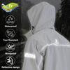 Rain Top and Bottom Rain Rain Storage Bag Rainy Season Camping [Burjosy] Rainwear, Suit, Set, Bicycle, Men's, Raincoat, Waterproof, Windproof,