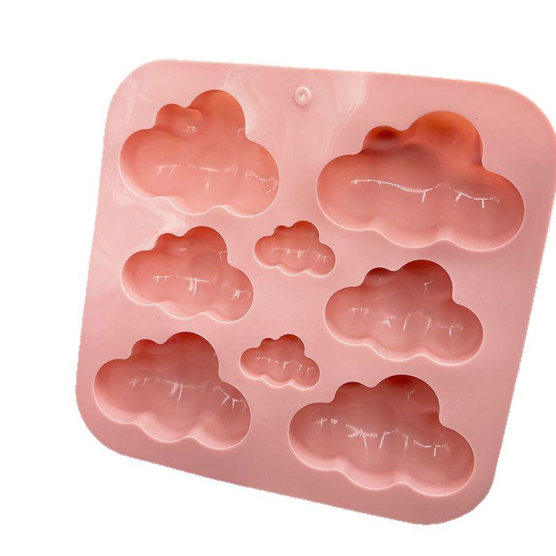 Cloud Silicone Mold for DIY Chocolate, Mousse, Cheese, Ice Cubes, and Soap