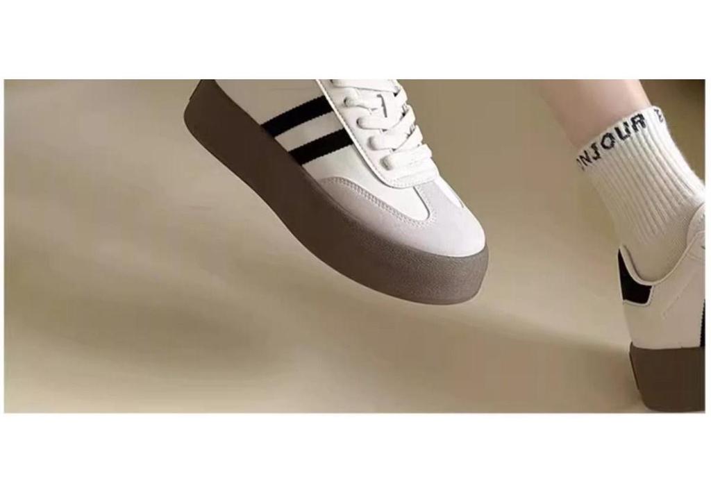 Women's 2026 Spring/Autumn Platform Lace-Up Thick-Soled German-Style Casual Fashion Shoes
