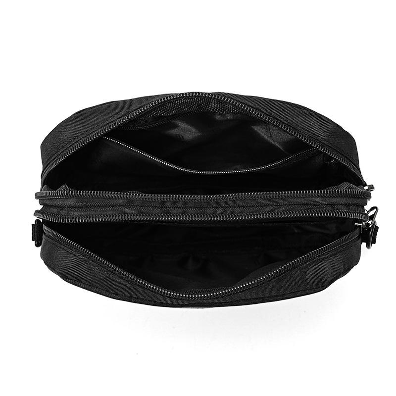 Herren Crossbody-Tasche Mehrschichtige kleine quadratische Tasche Einzelne Schulter Crossbody-Tasche