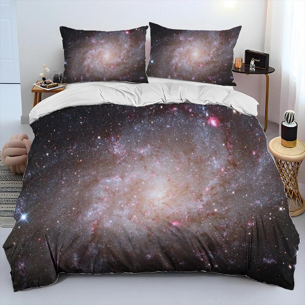 Digital Printing Three-Piece Universe Printing Bedding Home Textile Bedding