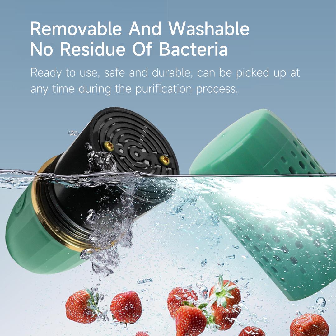 Lave-Légumes Et Fruits Portable USB - Nettoyeur Ozone Étanche, Pour Fruits, Légumes, Riz, Viande, 0.5-2L