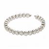 Minimalist Round Diamondstudded Copper Bracelet For Women With Elegant Style