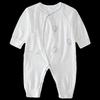 Japanese Spring and Summer Newborn Top Fly Lace Bellyband Rompers Boneless Long Sleeves One-Piece Romper All Year Round Clothes for Babies