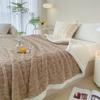 Dicke Warme Fleece-Kuscheldecke Extra Weich Flanell Karomuster für Couch Sofa Ganzjahres-Gemütlichkeit für Bett Homeoffice Geschenk