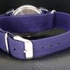 VINTAGE HAND-WINDING SWISS MENS REFURBISHED BLUE COLOR DIAL WATCH A700819-5 R205a-a700819