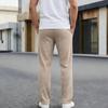 Men's Color Drawstring Outdoor Casual Straight Leg Trousers