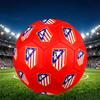 Football Club Print Size 5 Soccer Ball, PU Wear Resistant Football for Match Training and Daily Practice, Birthday Gift for Soccer Fans