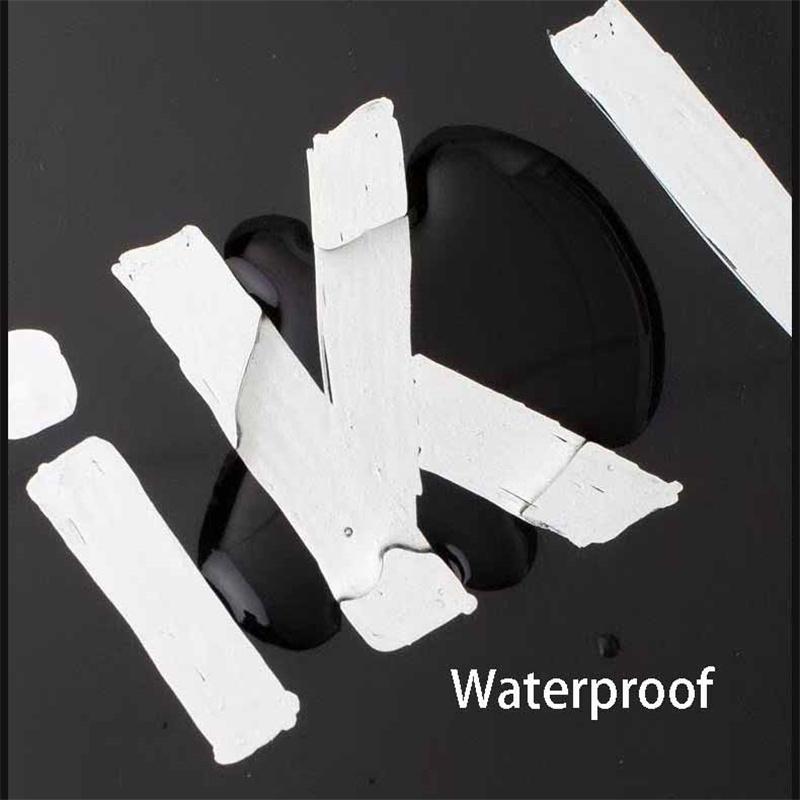 High Gloss Metallic Chrome Paint Pen DIY Models Crafts Mirror Finish Reflective Marker Electroplating Metal Effect Writing Tool