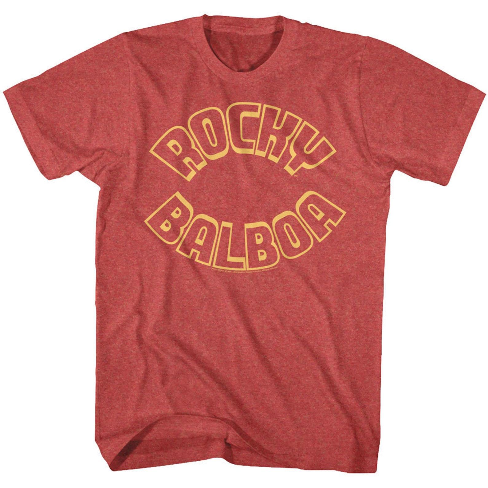 Rocky R Balboa Red Heather T-Shirt S