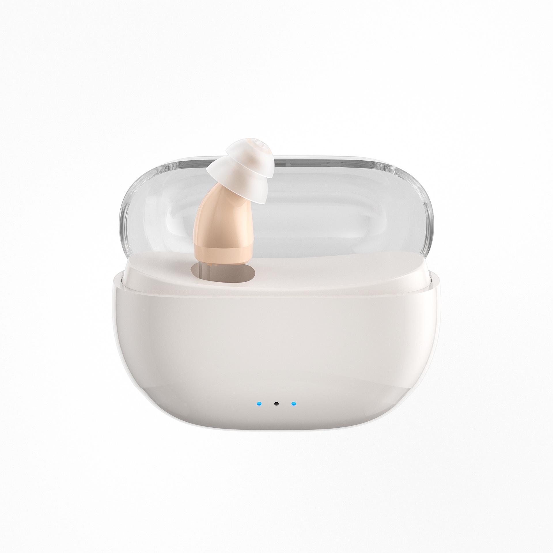

Rechargeable In-Ear Hearing Aid for the Elderly - Invisible Sound Amplifier