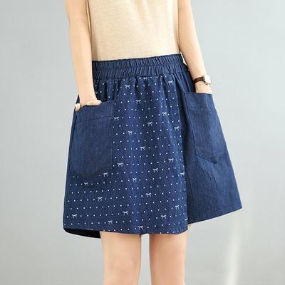 Hoch taillierte Übergröße Vintage Casual Loose Sommer Denim Shorts für Damen kurze Jeans